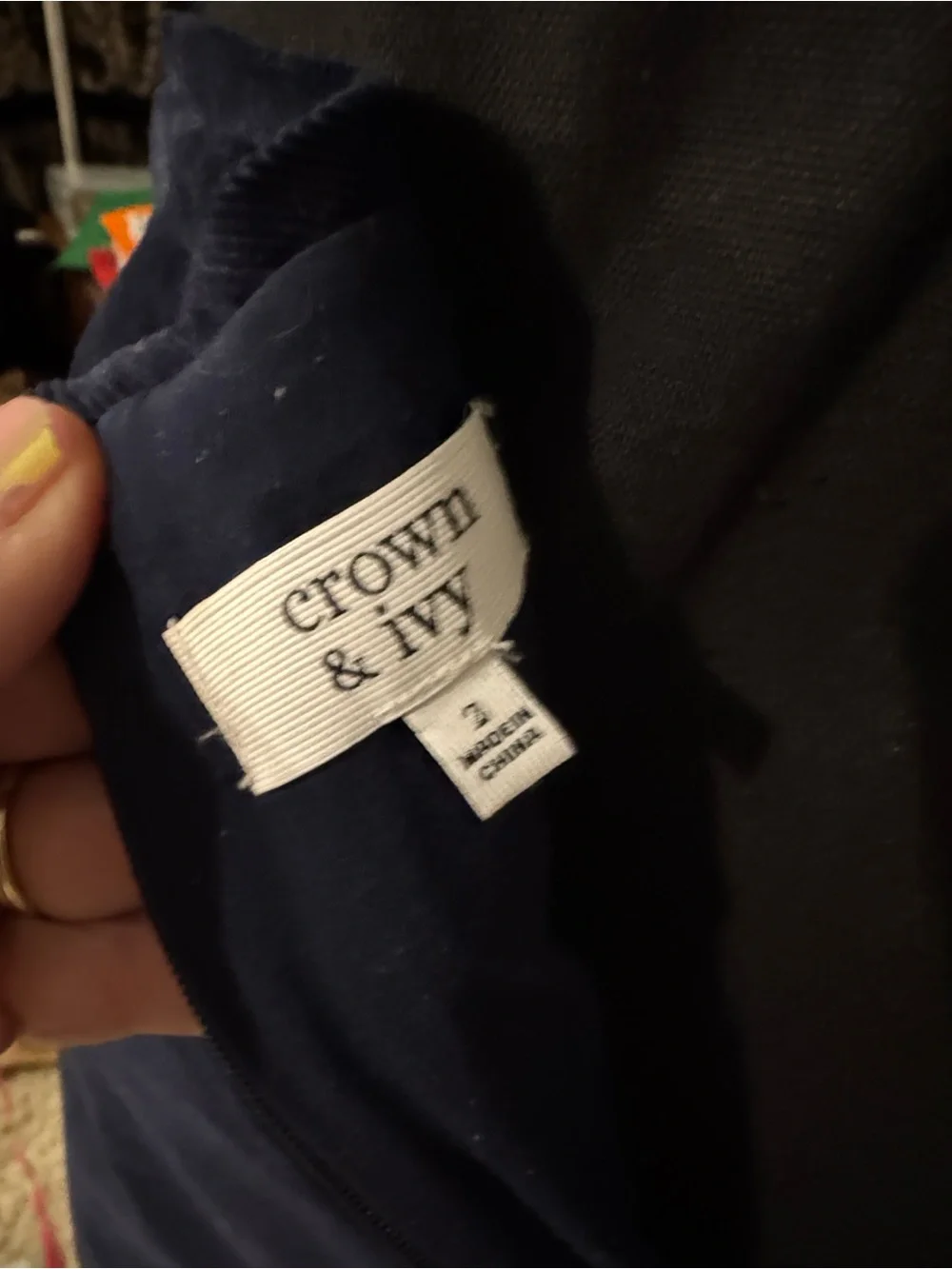 crown & ivy timeless navy
